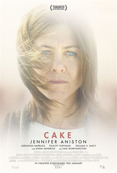 Bande Annonce Officielle du Film "CAKE" réalisé par Daniel Barnz et avec Jennifer Aniston et Sam Worthington. Claire Bennett va mal. Il n'y a qu'à voir ses ...